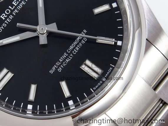 MiroTime 0110 WaterResistant Oyster Perpetual 126000 36mm Clean 1:1 Best Edition 904L Steel Black Dial VR 1635